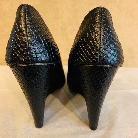 Colin Stuart peep toe wedges - Picture 4 of 6